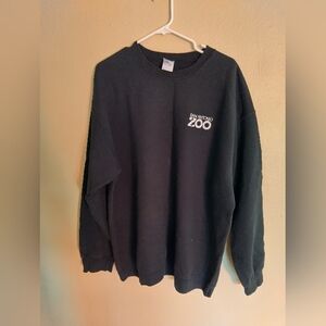 Men's Black San Antonio Zoo Sweatshirt 2XL